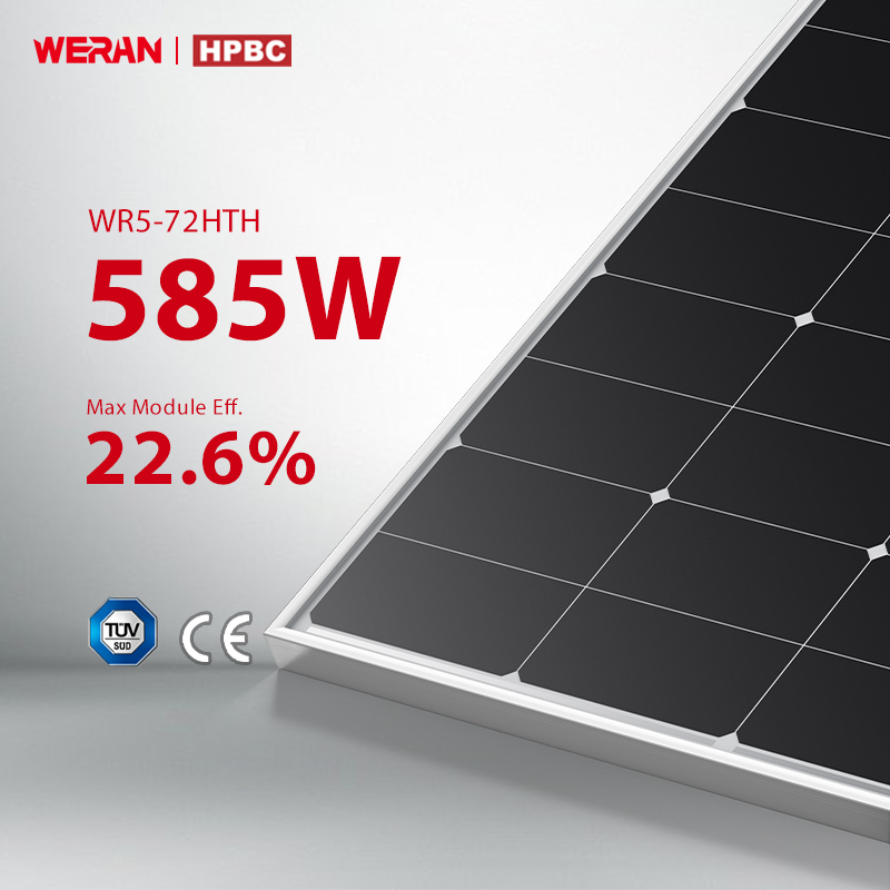 half cut monocrystalline solar panel